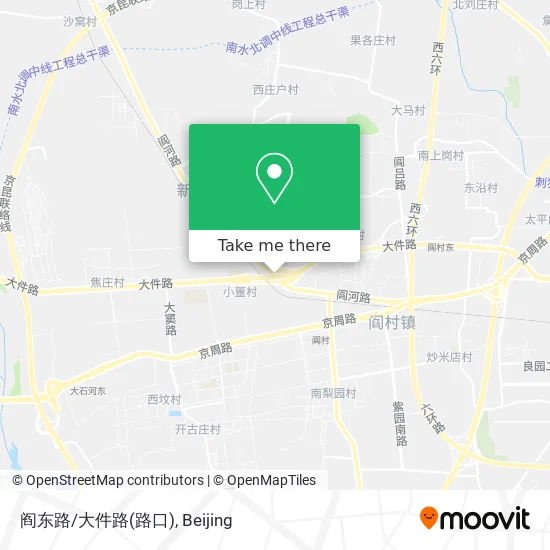 阎东路/大件路(路口) map