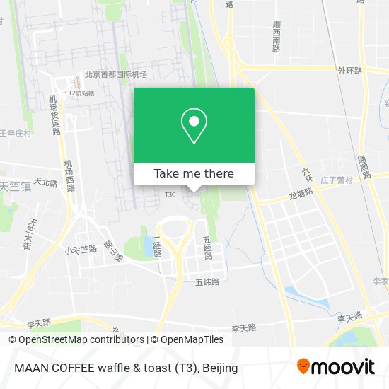 MAAN COFFEE waffle & toast (T3) map