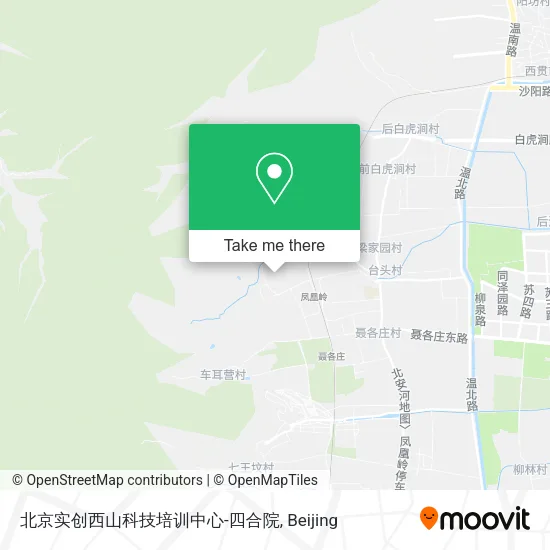 北京实创西山科技培训中心-四合院 map
