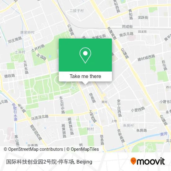 国际科技创业园2号院-停车场 map