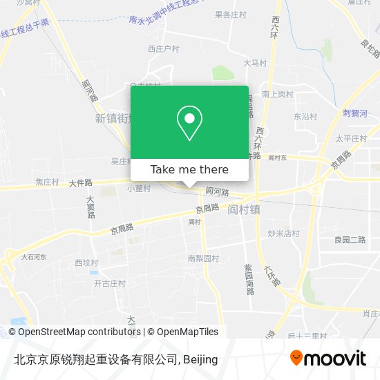 北京京原锐翔起重设备有限公司 map