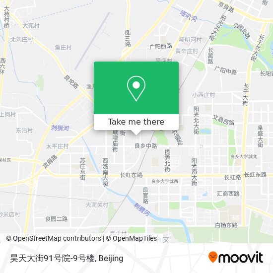 昊天大街91号院-9号楼 map