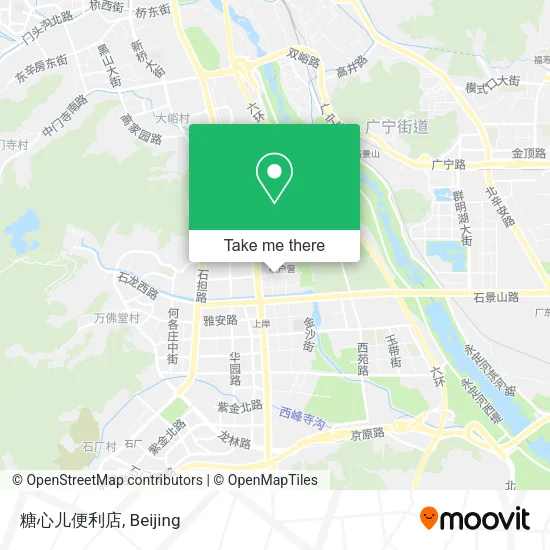 糖心儿便利店 map