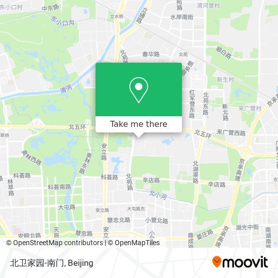 北卫家园-南门 map