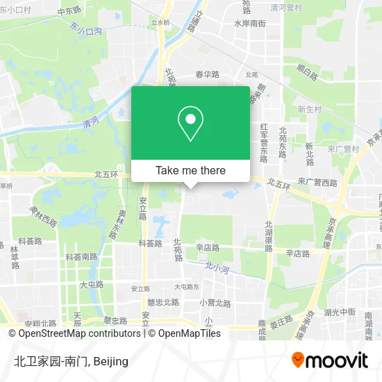 北卫家园-南门 map