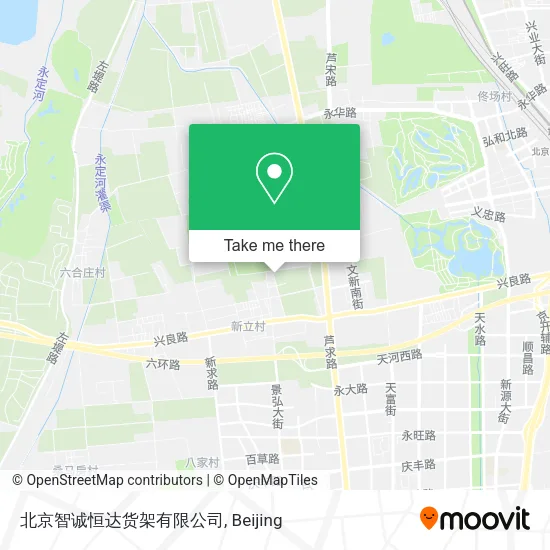 北京智诚恒达货架有限公司 map