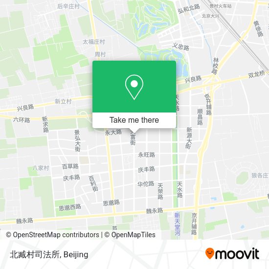 北臧村司法所 map