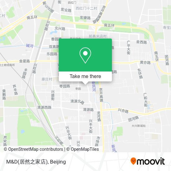M&D(居然之家店) map