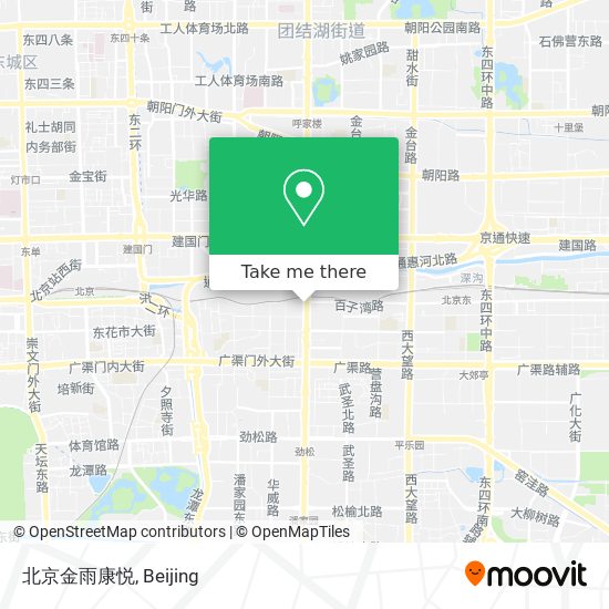 北京金雨康悦 map