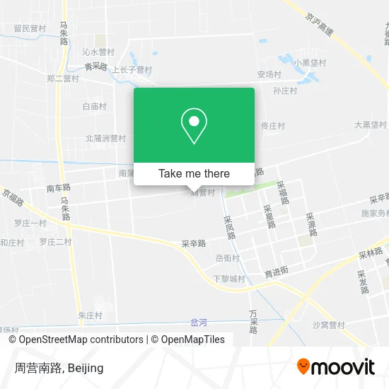 周营南路 map