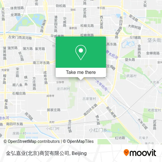 金弘嘉业(北京)商贸有限公司 map