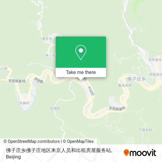 佛子庄乡佛子庄地区来京人员和出租房屋服务站 map