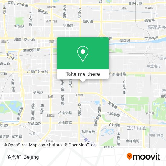 多点鲜 map