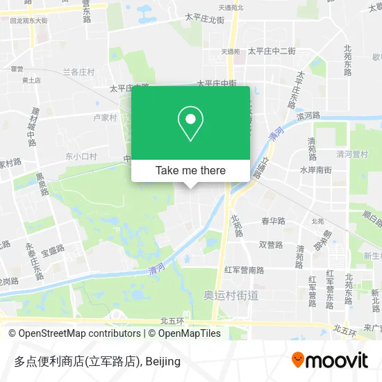 多点便利商店(立军路店) map