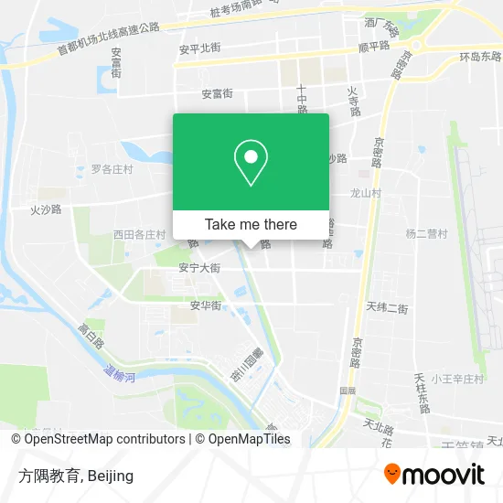 方隅教育 map