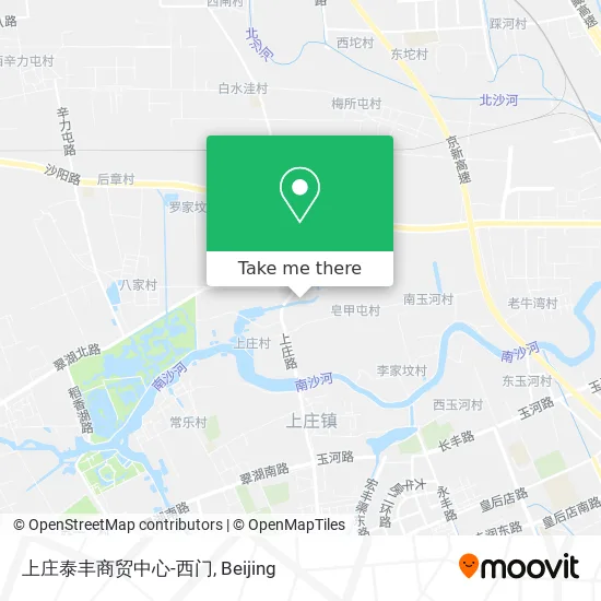 上庄泰丰商贸中心-西门 map