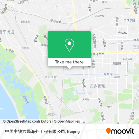 中国中铁六局海外工程有限公司 map