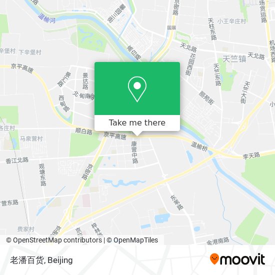 老潘百货 map