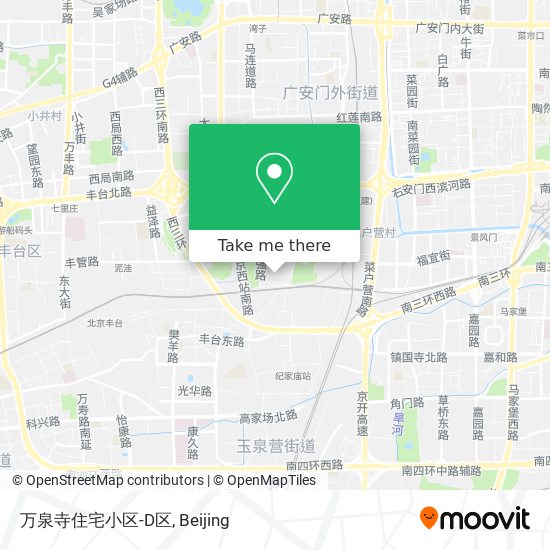 万泉寺住宅小区-D区 map