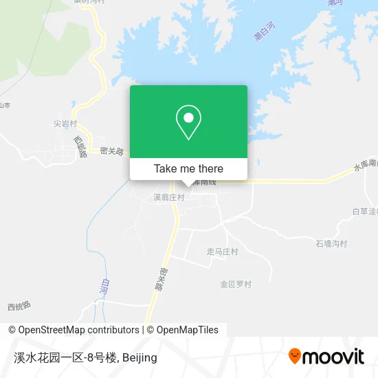 溪水花园一区-8号楼 map