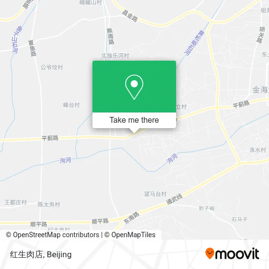 红生肉店 map