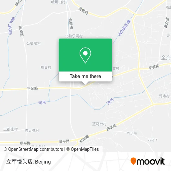立军馒头店 map