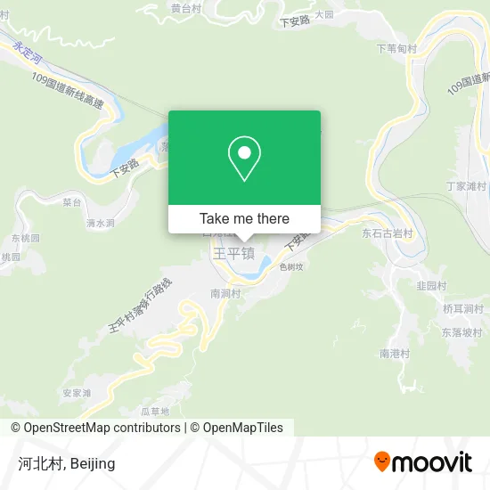 河北村 map