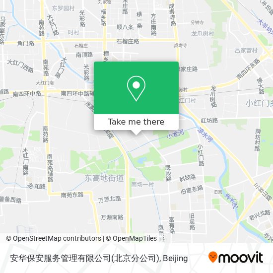 安华保安服务管理有限公司(北京分公司) map