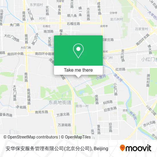 安华保安服务管理有限公司(北京分公司) map