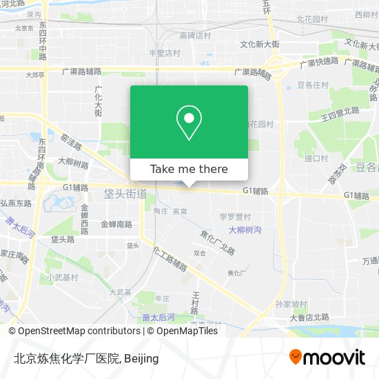 北京炼焦化学厂医院 map