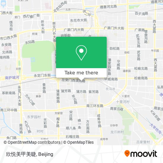 欣悦美甲美睫 map