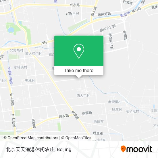 北京天天渔港休闲农庄 map