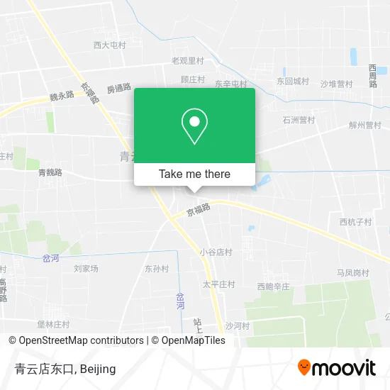 青云店东口 map