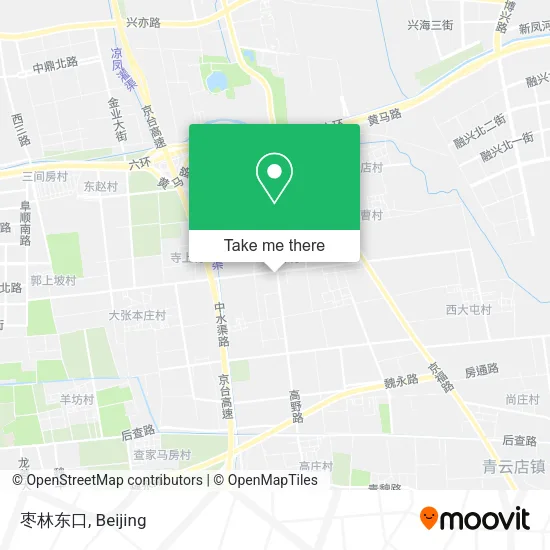枣林东口 map
