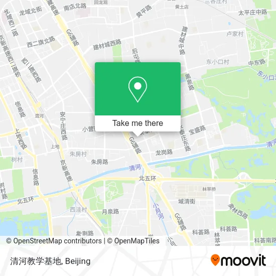 清河教学基地 map