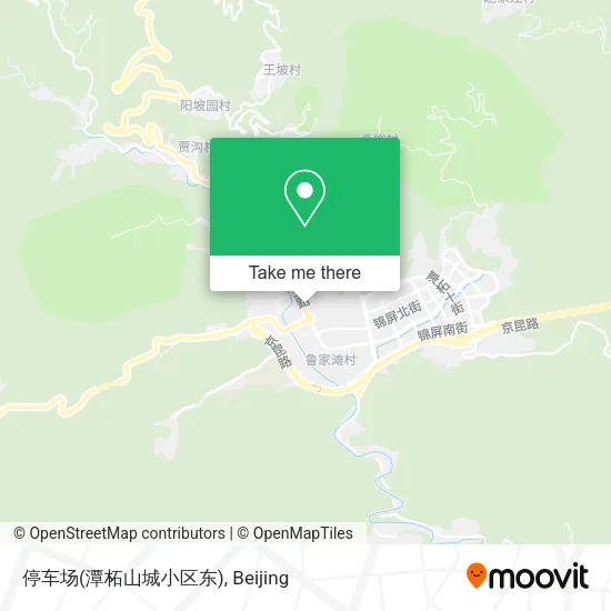 停车场(潭柘山城小区东) map
