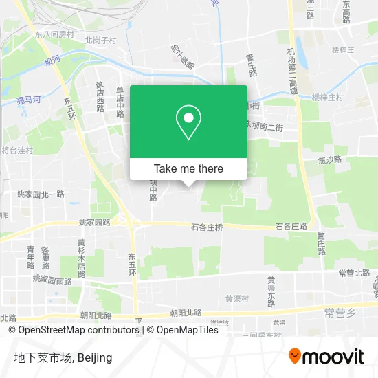 地下菜市场 map