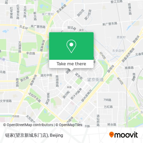 链家(望京新城东门店) map