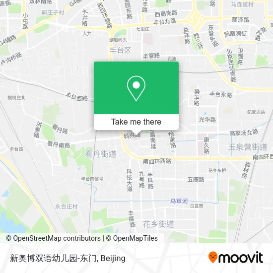 新奥博双语幼儿园-东门 map