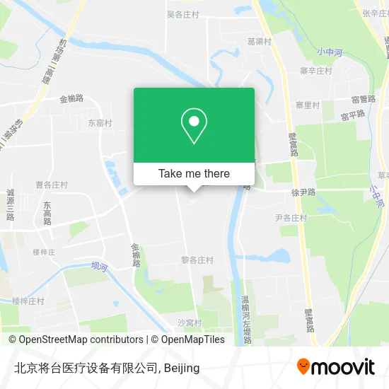 北京将台医疗设备有限公司 map