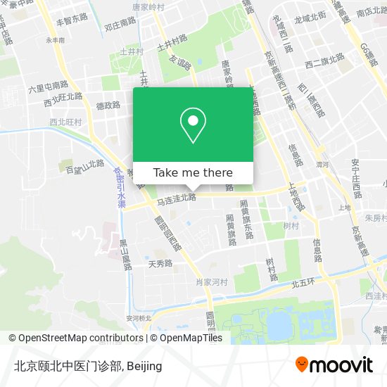北京颐北中医门诊部 map