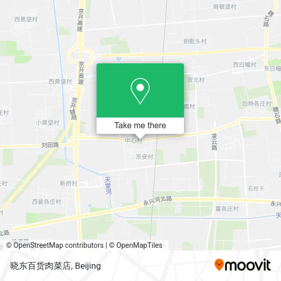 晓东百货肉菜店 map