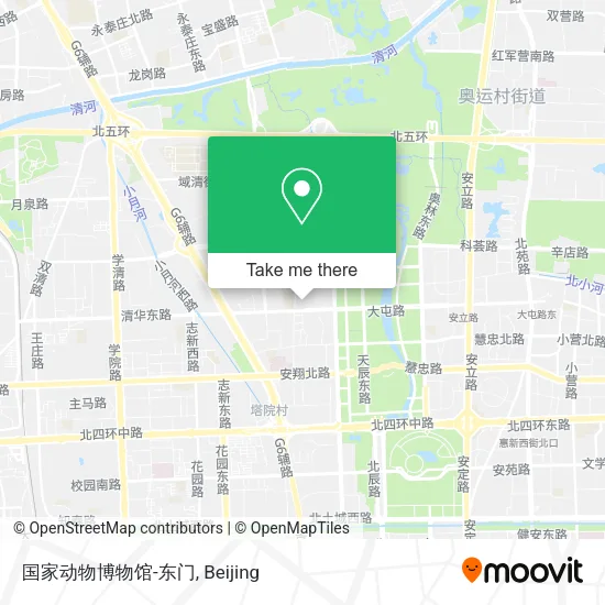 国家动物博物馆-东门 map