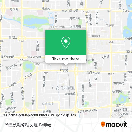 翰皇洗鞋修鞋洗包 map