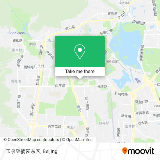玉泉采摘园东区 map