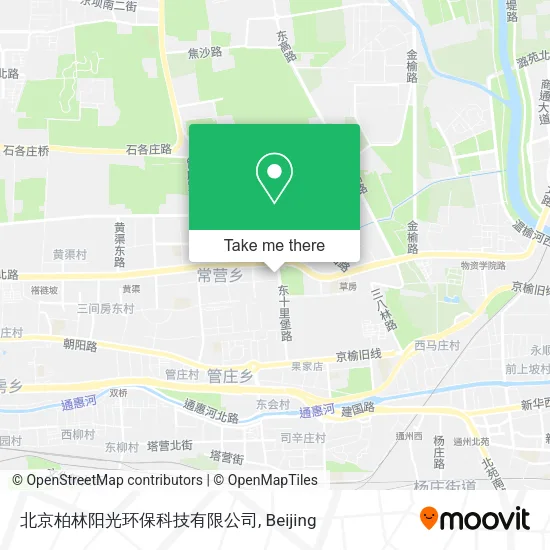 北京柏林阳光环保科技有限公司 map