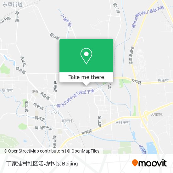 丁家洼村社区活动中心 map