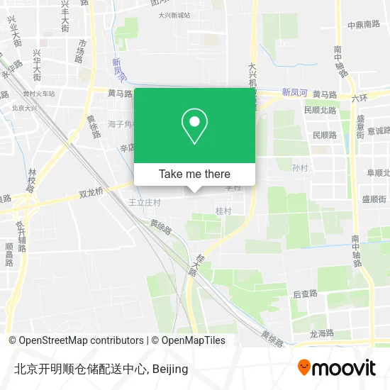 北京开明顺仓储配送中心 map
