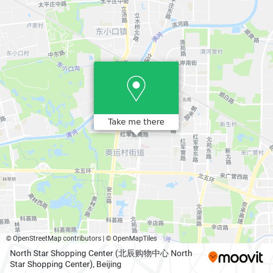North Star Shopping Center map