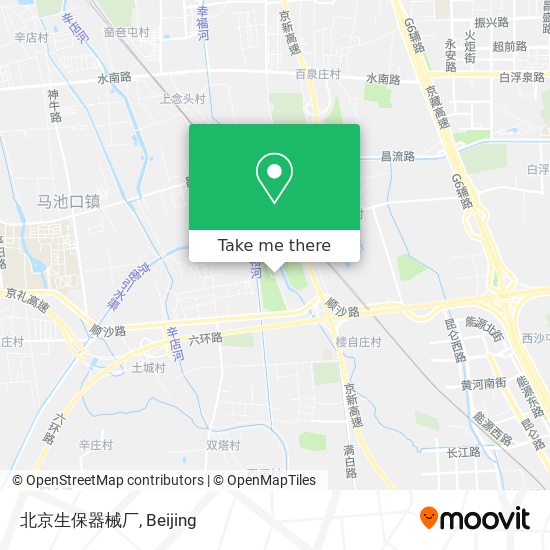 北京生保器械厂 map